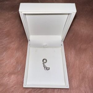 Pandora Pavé Stiletto Shoe Dangle Charm